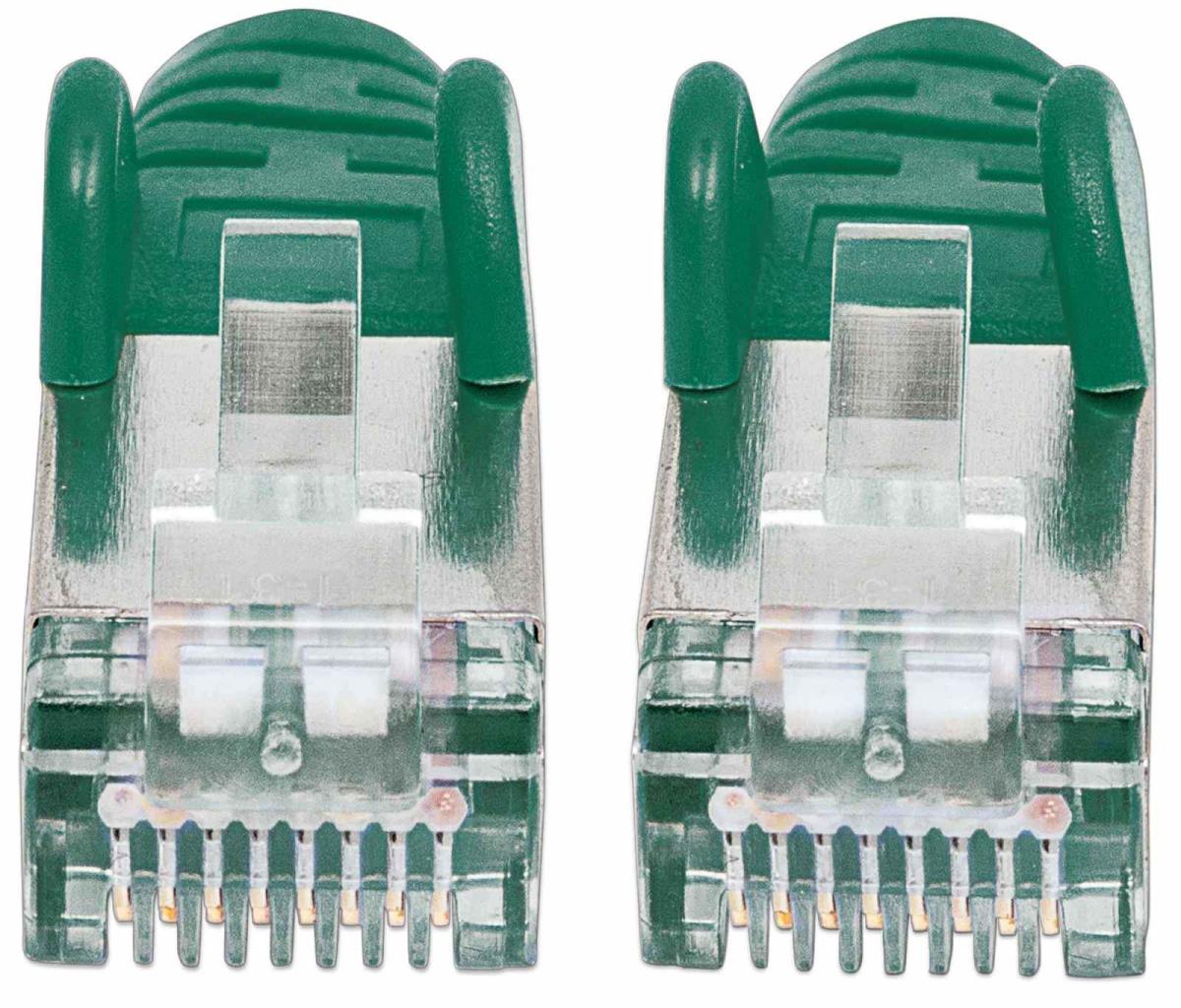 EU Product - Patchkabel Cat6a-Stecker/Cat7-Rohkabel 3m gr�n thumbnail