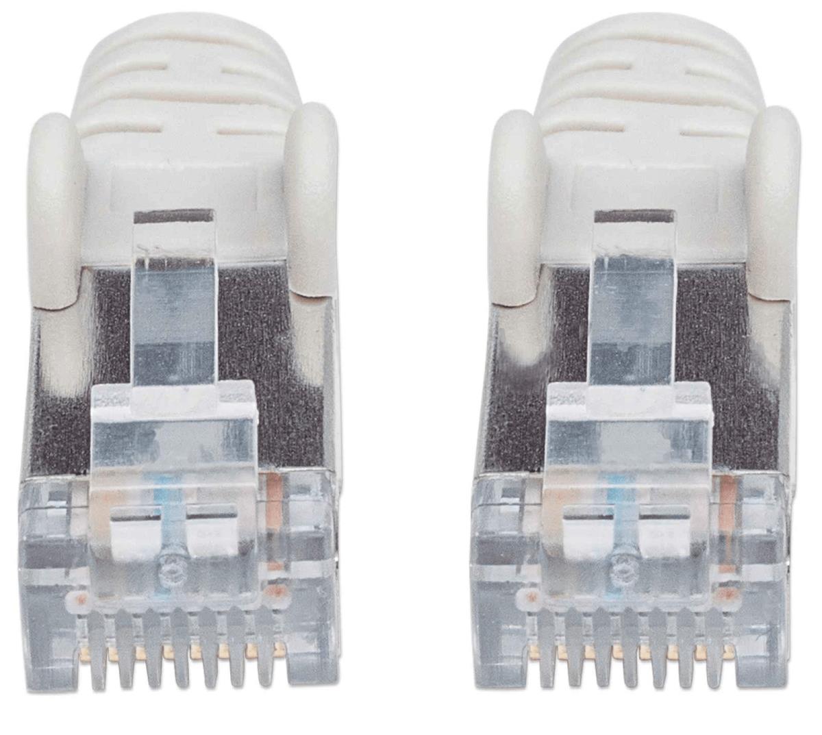EU Product - Patchkabel Cat6a-Stecker/Cat7-Rohkabel 15m grau thumbnail