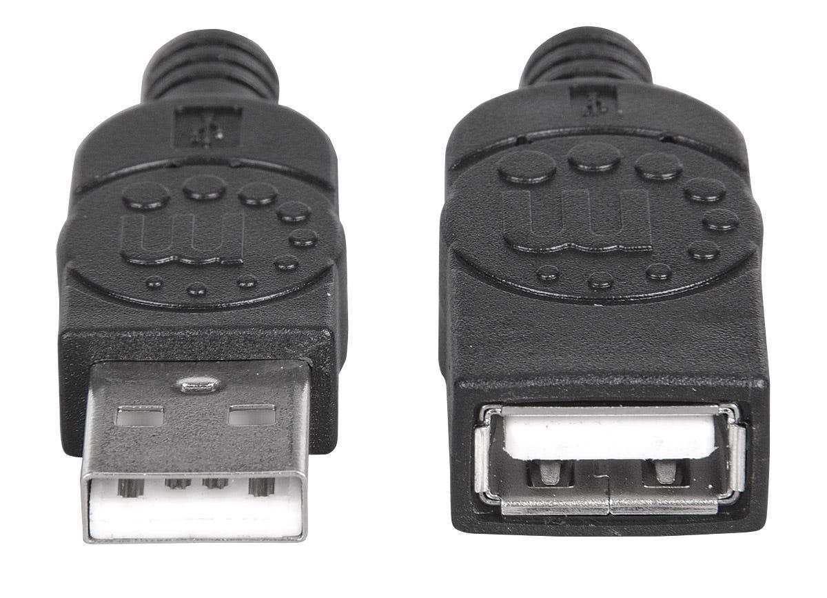 USB-A CABLE 1M MALE/FEMALE- thumbnail
