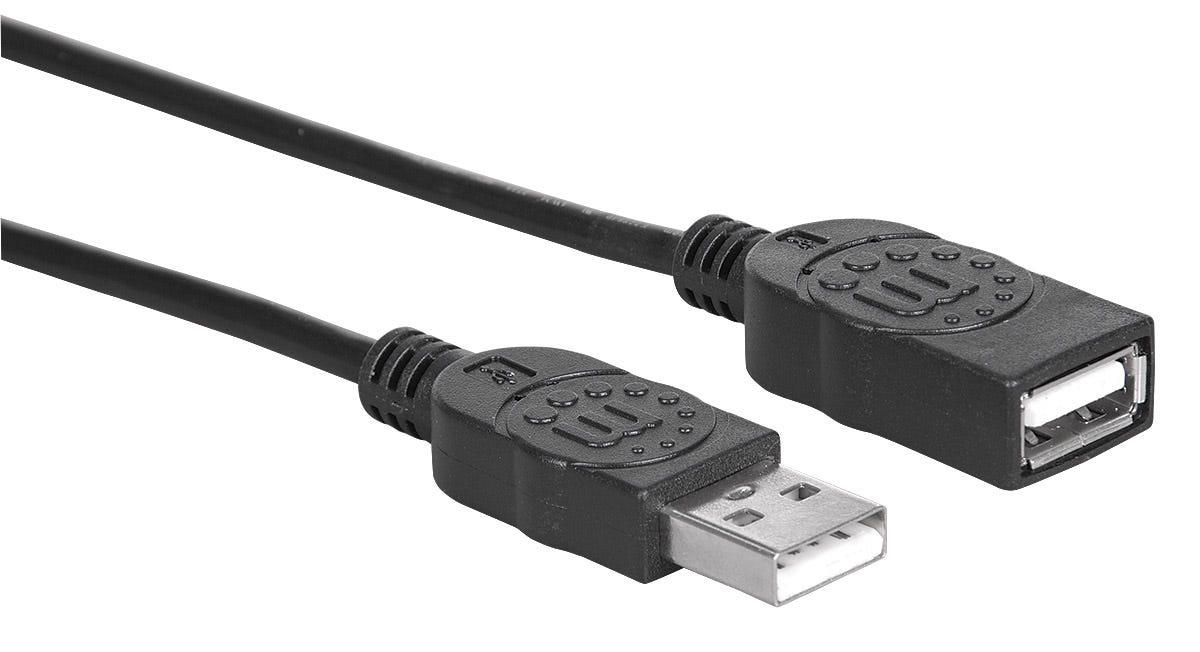 USB-A CABLE 1M MALE/FEMALE- thumbnail