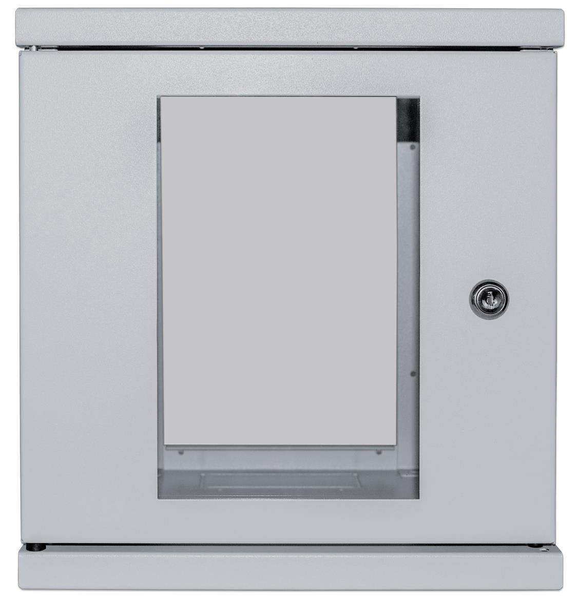 EU Product - Wandverteiler     6HE 300x300mm grau,montiert thumbnail