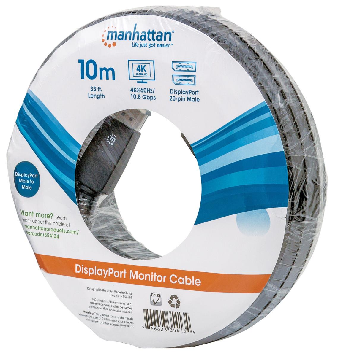 DISPLAYPORT CABLE 5M 10K/60HZ- thumbnail
