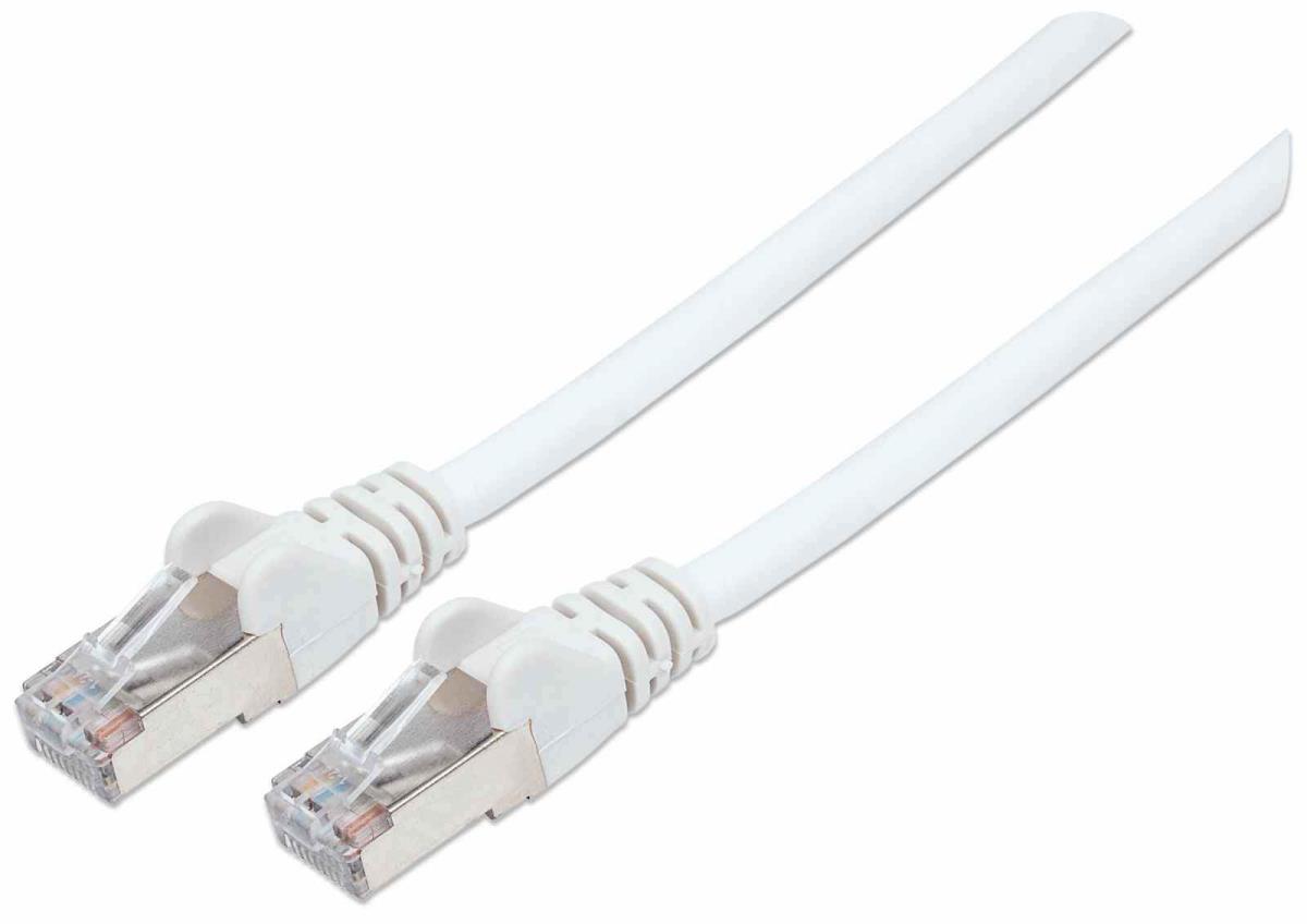 EU Product - Patchkabel Cat6a-Stecker/Cat7-Rohkabel 15m wei� thumbnail
