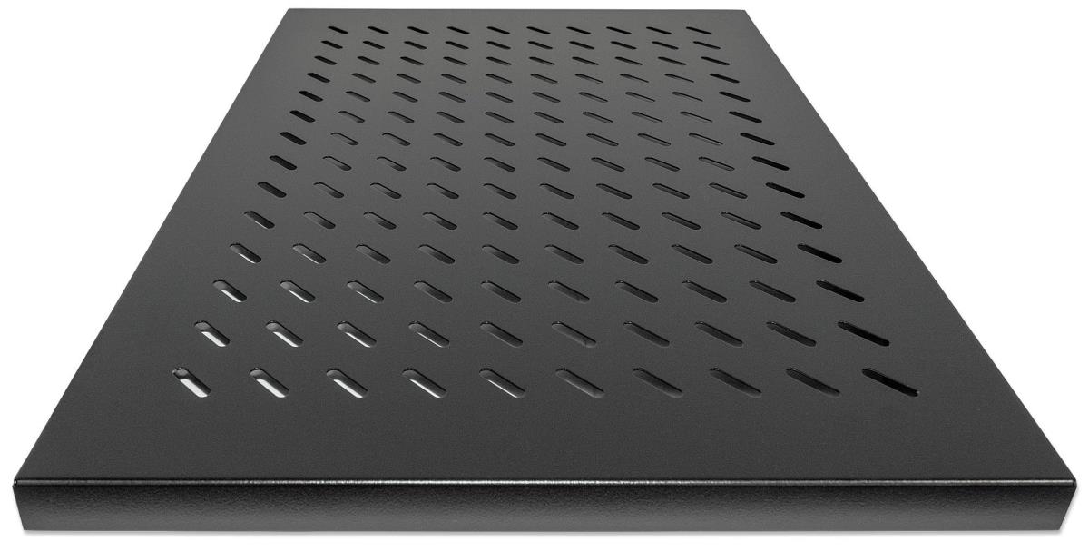 19IN FIXED SHELF 1U 800MM BLACK thumbnail