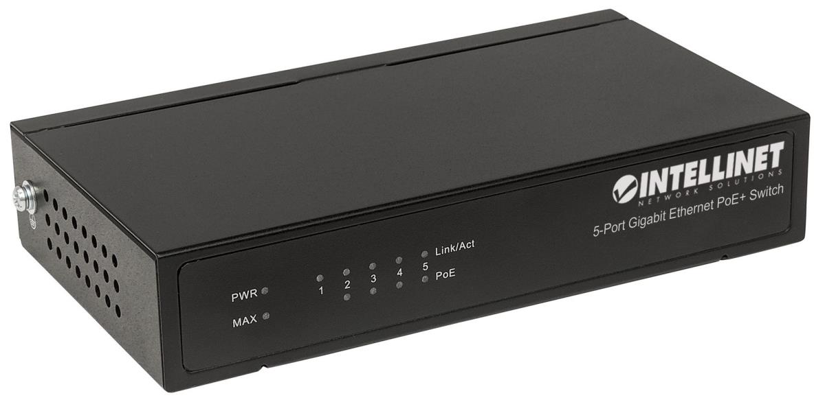 EU Product - PoE+ Switch 5-Port Gigabit Ethernet 60W Desktop thumbnail