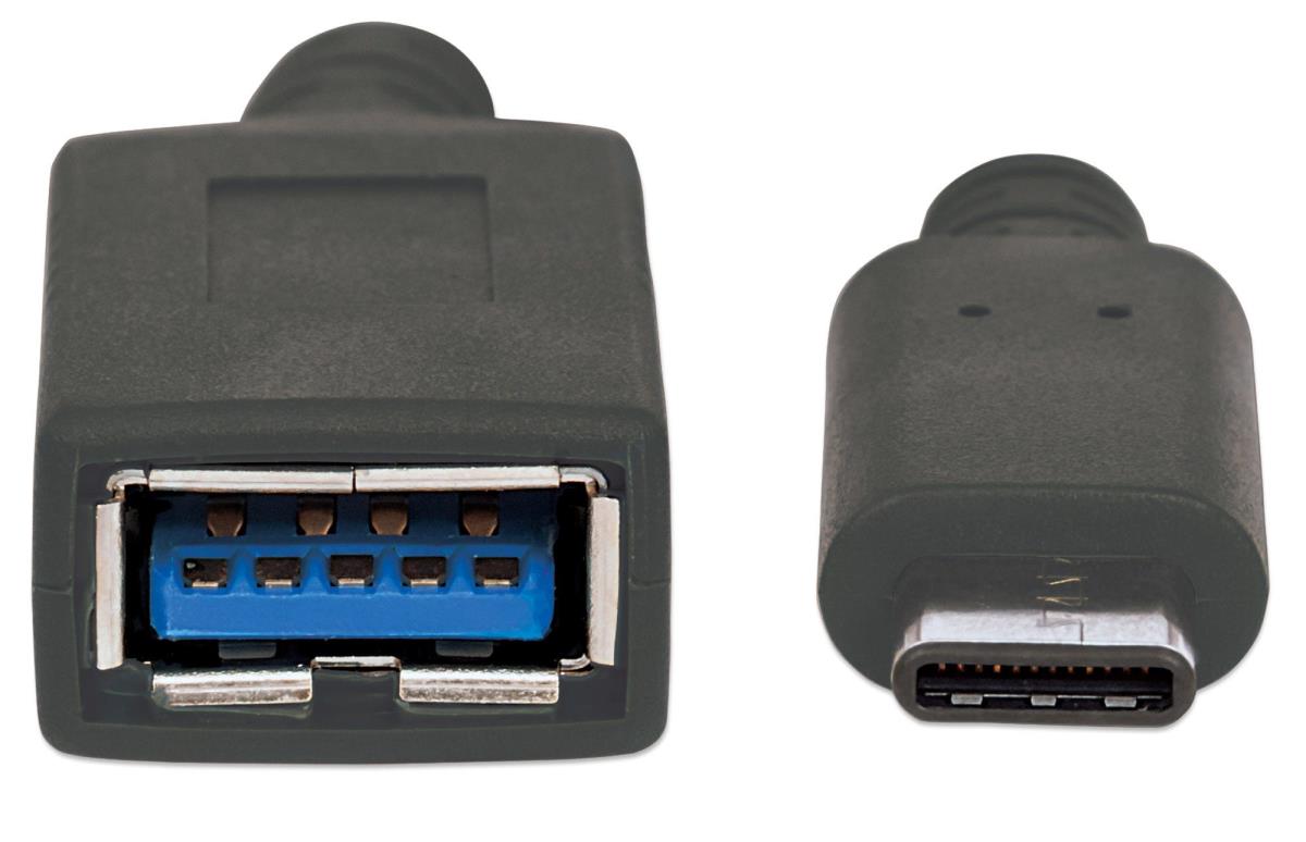 USB-C TO USB-A CABLE 15CM- thumbnail
