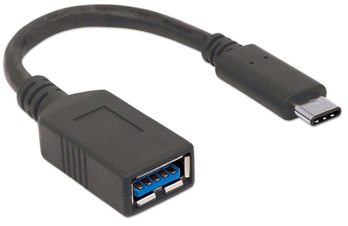 USB-C TO USB-A CABLE 15CM- thumbnail