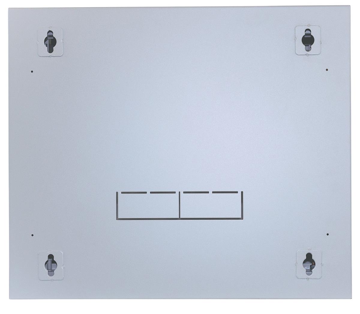EU Product - Wandverteiler 12HE 540x450mm Schwenkrahmen grau thumbnail