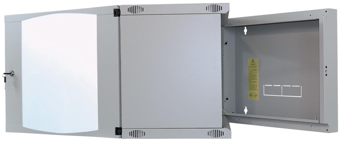 EU Product - Wandverteiler 12HE 540x450mm Schwenkrahmen grau thumbnail