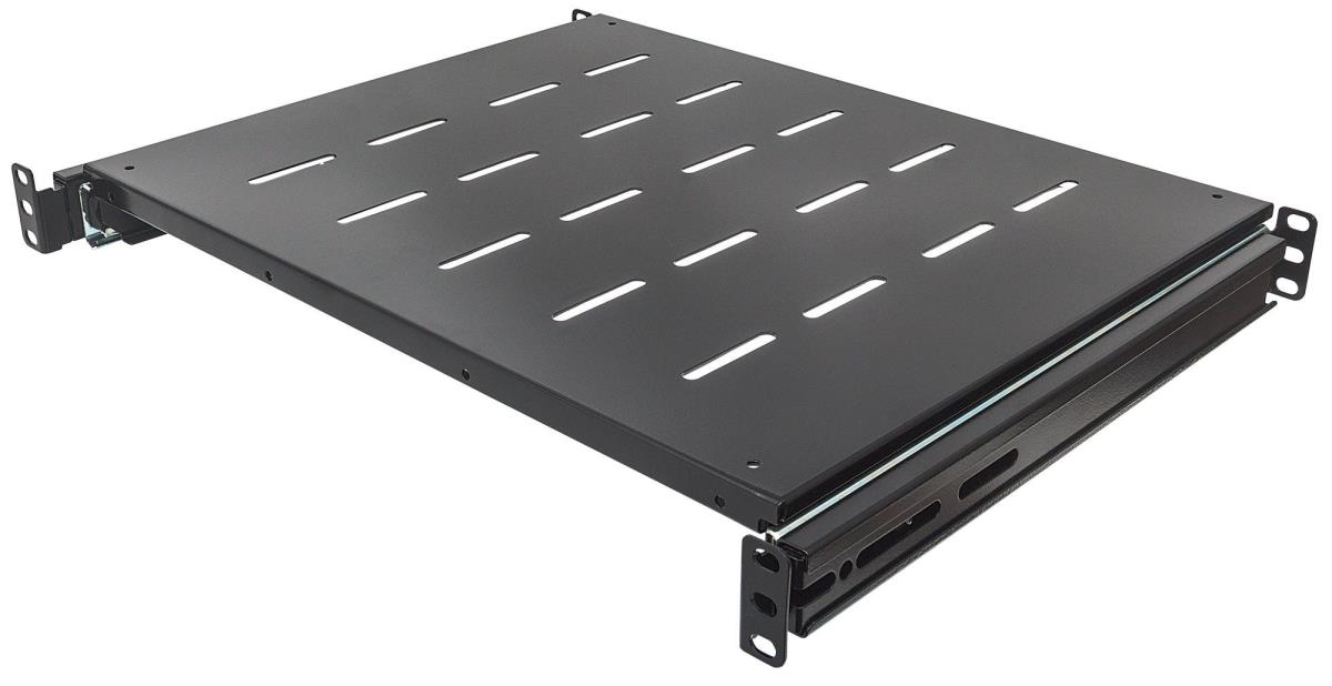 19IN SLIDING SHELF 1U BLACK- thumbnail