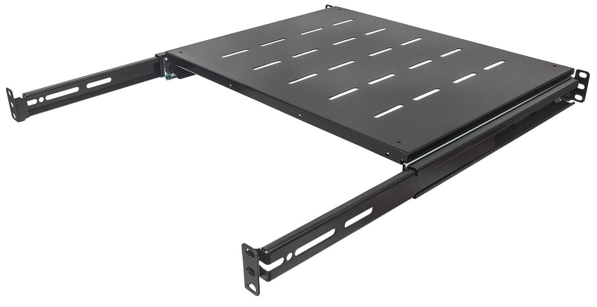 19IN SLIDING SHELF 1U BLACK- thumbnail