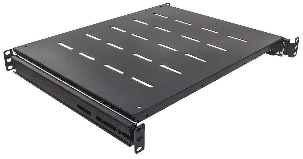 19IN SLIDING SHELF 1U BLACK- thumbnail