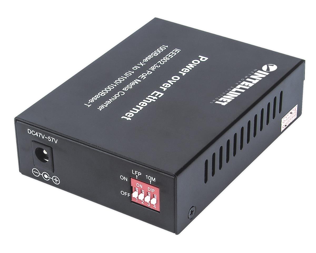 EU Product - Gigabit PoE + Medienkonverter SC Singlemode 20km thumbnail