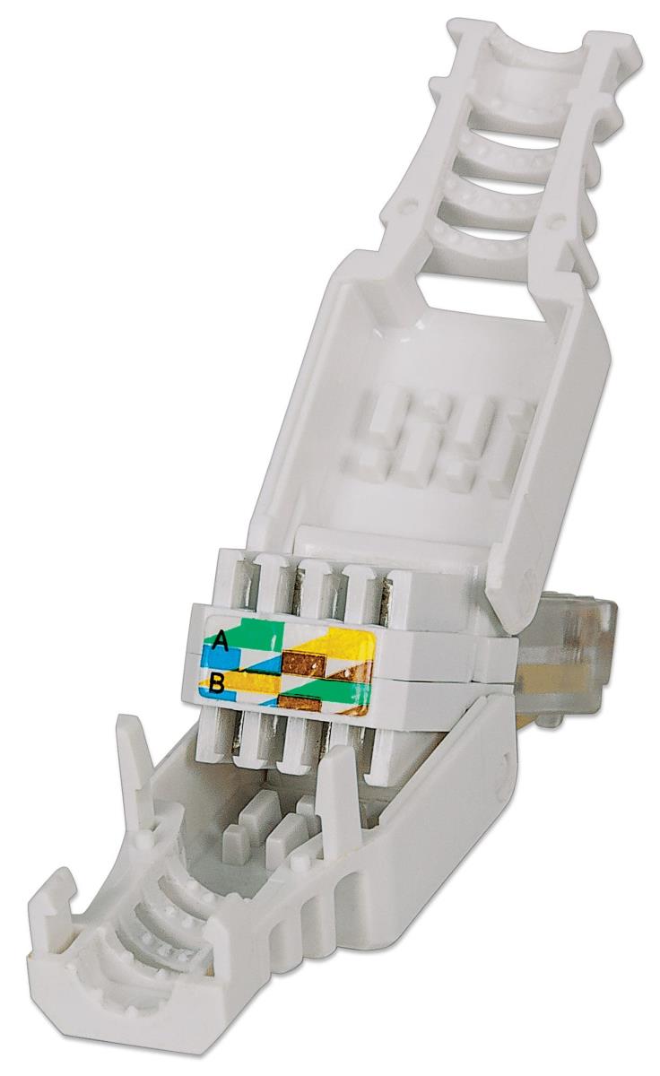 EU Product - Modularstecker RJ45 Cat6 UTP Werkzeuglos thumbnail