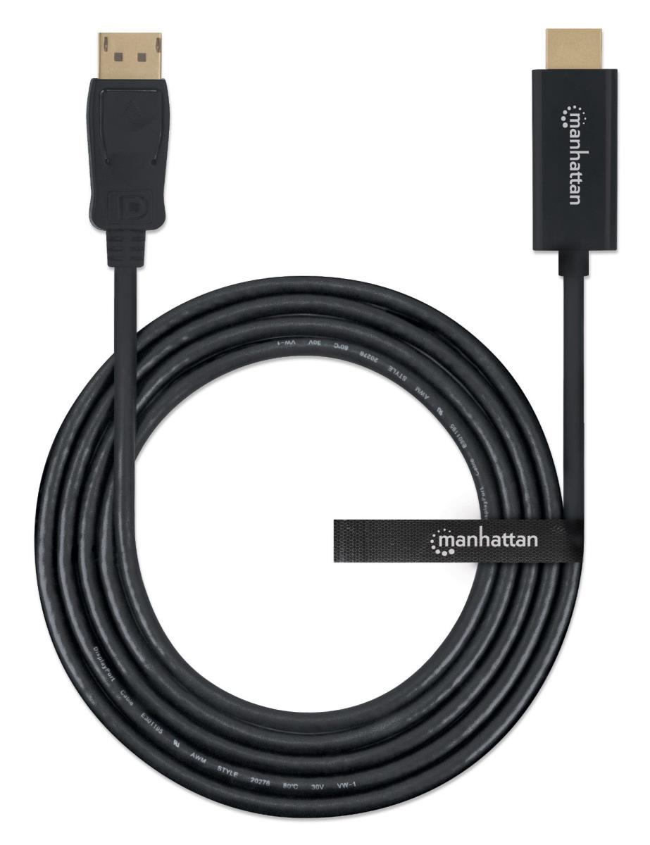 DISPLAYPORT TO HDMI CABLE 1.8M- thumbnail