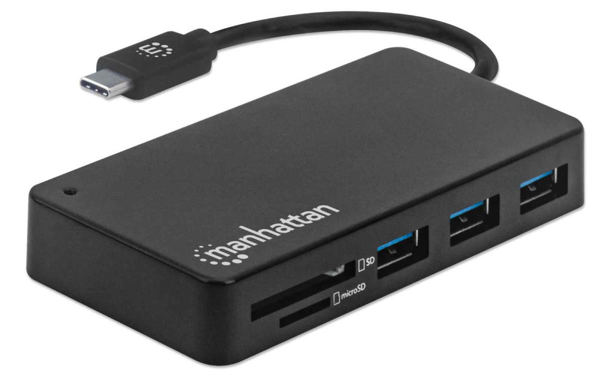 USB-C DOCK/HUB/READER 3-PORT- thumbnail