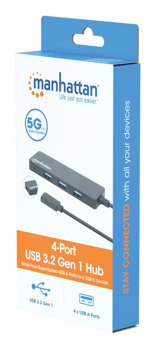 USB-C DOCK/HUB 4-PORT- thumbnail