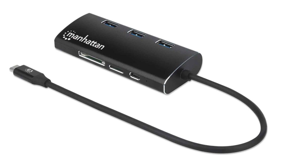 USB-C DOCK/HUB/READER 6-PORT- thumbnail