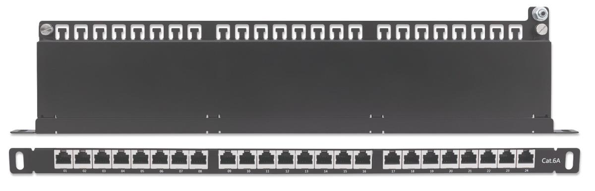 CAT6A PATCH PANEL 24-PORT FTP- thumbnail