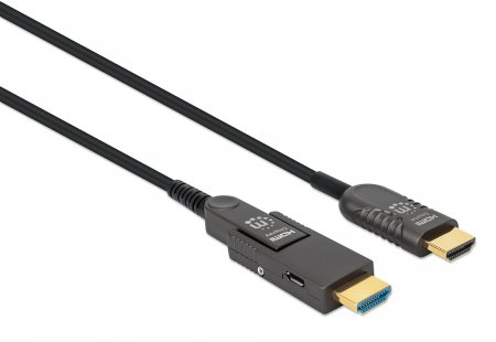 EU Product - LWL-Kabel HDMI-St. auf HDMI-/Micro-HDMI-St. 4K 30m thumbnail
