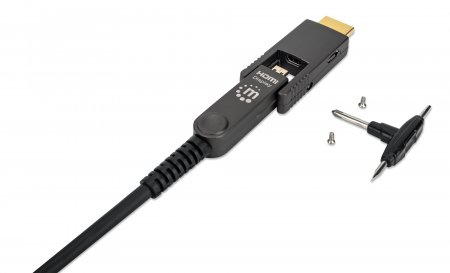 EU Product - LWL-Kabel HDMI-St. auf HDMI-/Micro-HDMI-St. 4K 30m thumbnail