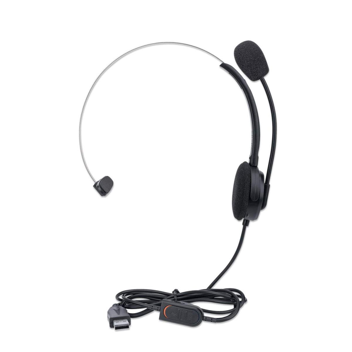 HEADSET MONO USB-A OVER-EAR- thumbnail