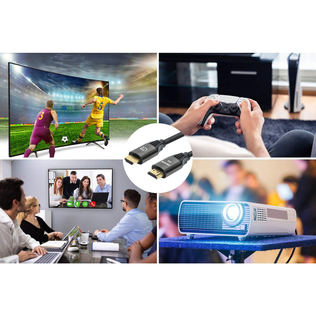 HDMI CABLE 8K/60HZ 1M CERTIFIED thumbnail