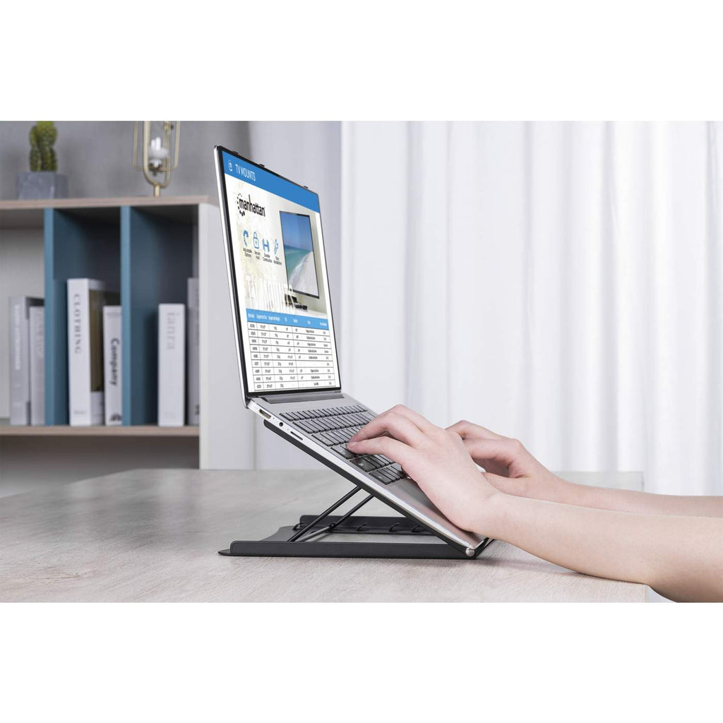 Laptop and Tablet Stand, Adjustable (5 positions), Suitable for all tablets and laptops up to 15.6