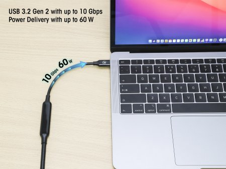 USB-C CABLE 5M MALE/MALE- thumbnail