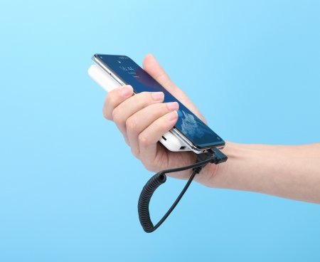 USB-C TO USB-A CABLE CURLY 1M- thumbnail