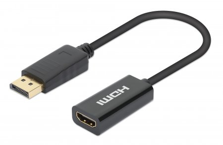 DISPLAYPORT TO HDMI CABLE 15CM- thumbnail