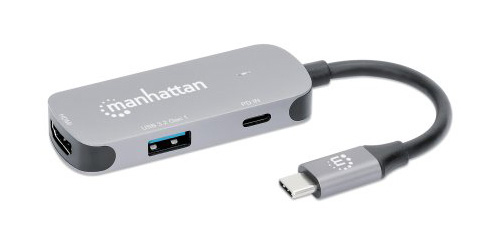 USB-C DOCK/HUB 3-PORT- thumbnail