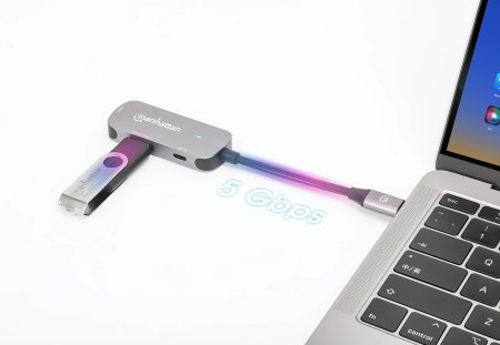 USB-C DOCK/HUB 3-PORT- thumbnail