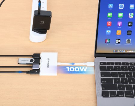 USB-C DOCK/HUB 4-PORT- thumbnail