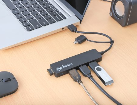 USB-C/USB-A COMBO DOCK/HUB- thumbnail
