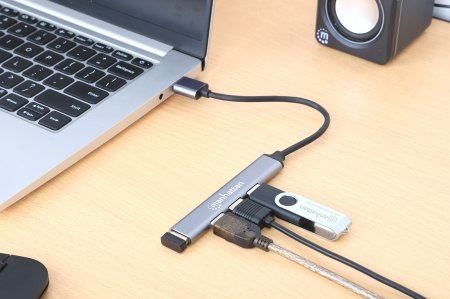 USB-A 4-PORT HUB- thumbnail