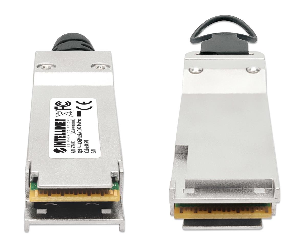 EU Product - QSFP+ 40G Passives DAC Twinax-Kabel 0,5m MSA-konf thumbnail