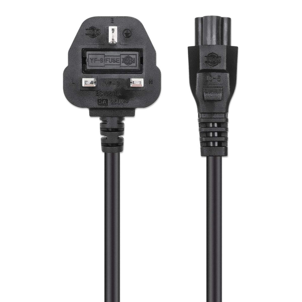 POWER CABLE/CORD UK 3PIN/C5 thumbnail