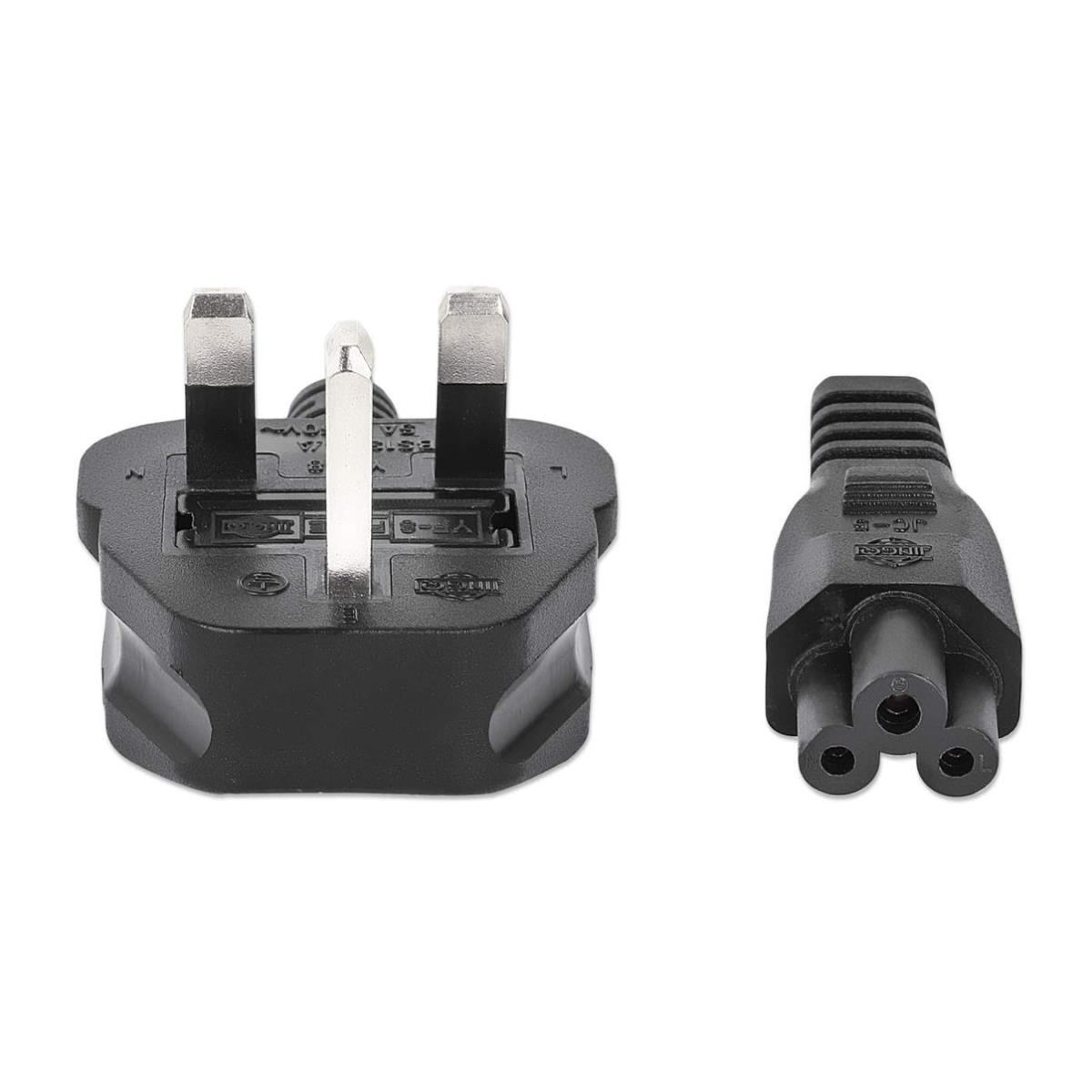 POWER CABLE/CORD UK 3PIN/C5 thumbnail