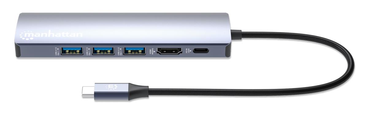 USB-C DOCK/HUB 6-PORT- thumbnail