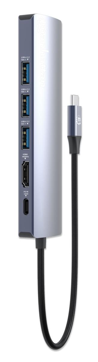 USB-C DOCK/HUB 6-PORT- thumbnail