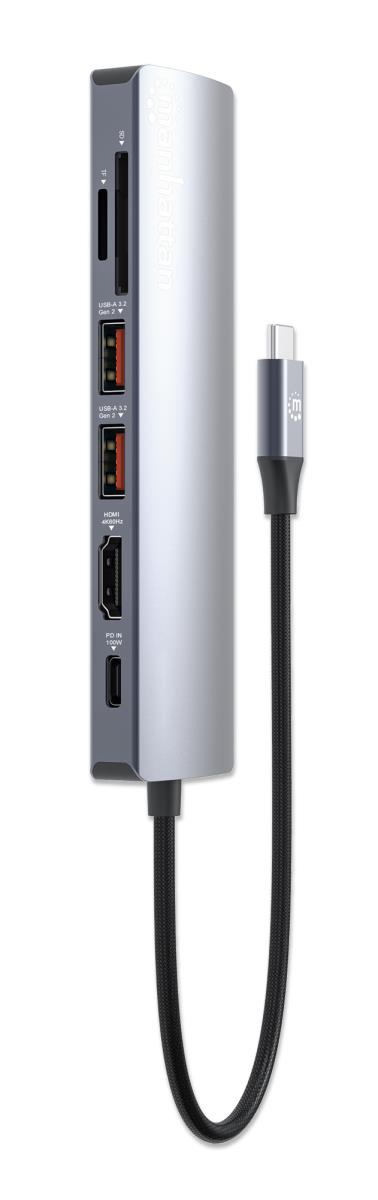 USB-C DOCK/HUB/READER 5-PORT- thumbnail
