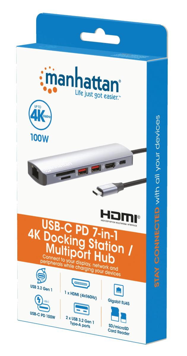 USB-C DOCK/HUB/READER 5-PORT- thumbnail