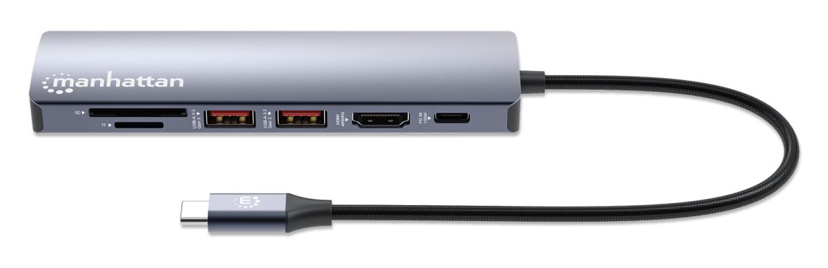 USB-C DOCK/HUB/READER 5-PORT- thumbnail