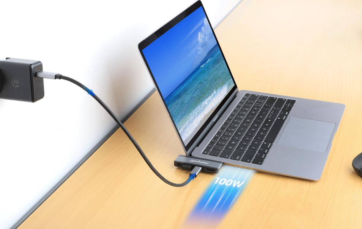 USBC TRAVEL DOCK/HUB 4PORT thumbnail