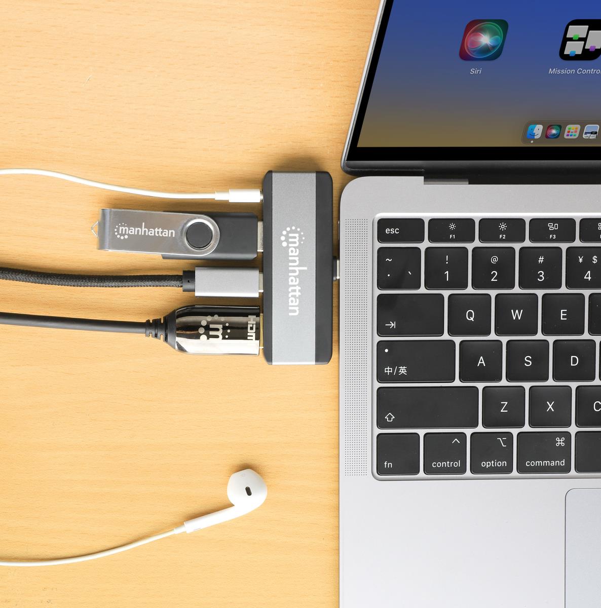 USBC TRAVEL DOCK/HUB 4PORT thumbnail