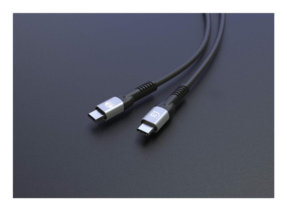USB-C to USB-C Cable (240W USB4), 2m, M/M, 40 Gbps, 8K Video thumbnail