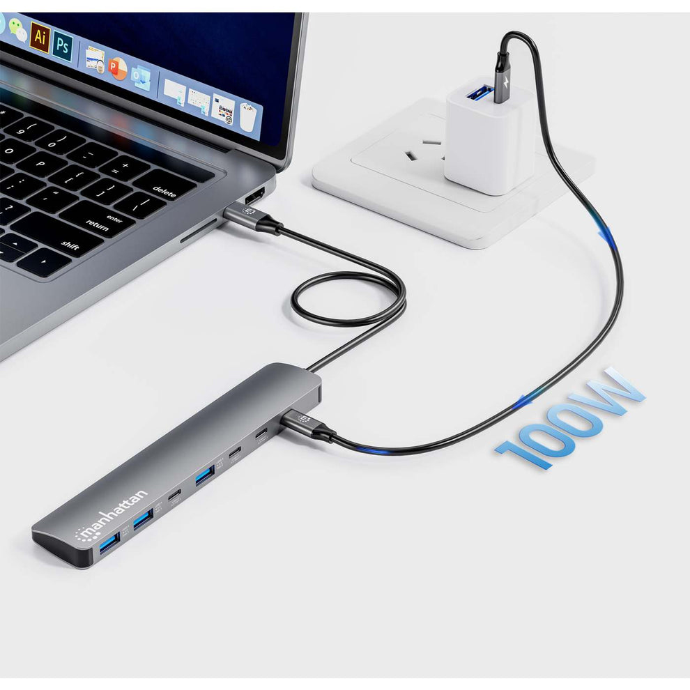 USB-C DOCK/HUB 7-PORT- thumbnail