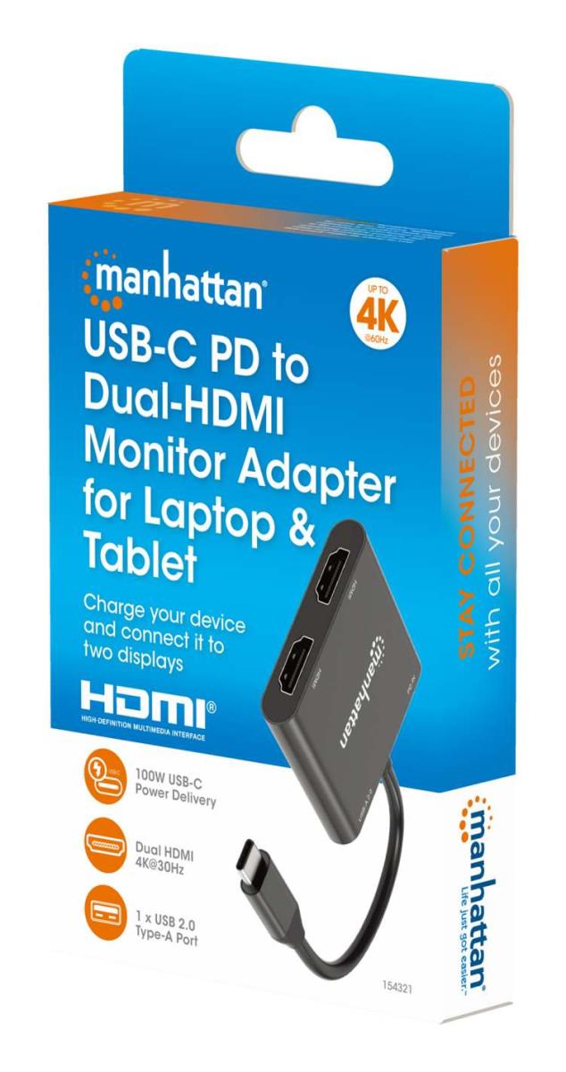 USB-C DUAL HDMI/USB-A CABLE thumbnail
