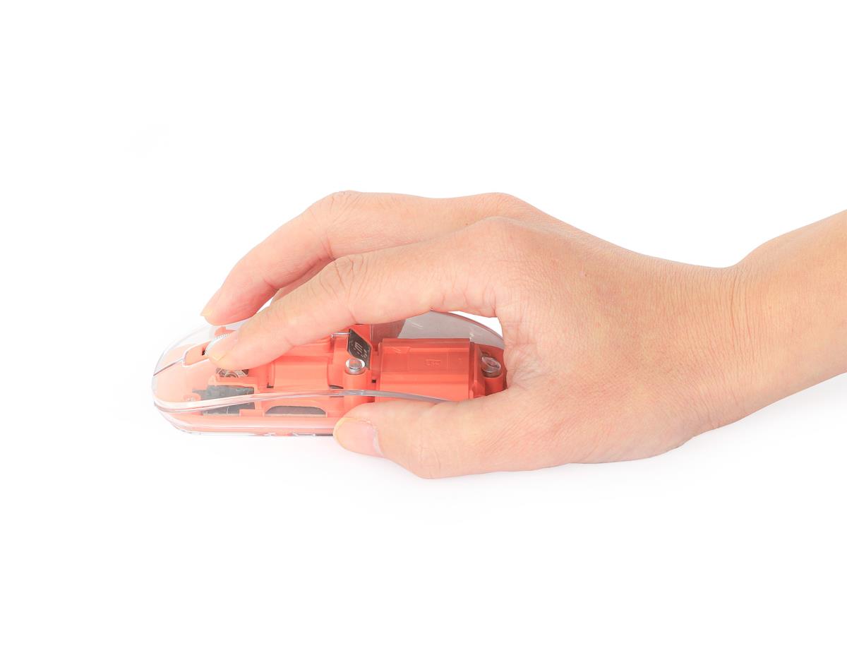 TRANSPARENT/ORANG WIRELES MOUSE thumbnail